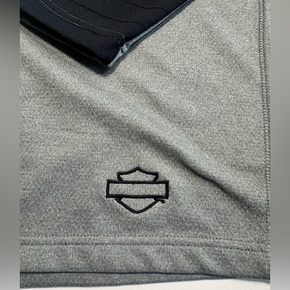 Harley Davidson Performance Long Sleeve Shirt Infrared Gray Size XL Motorcycle - Picture 4 of 14